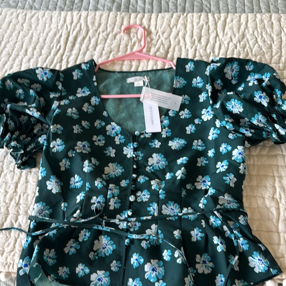 Outer known cute floral top
